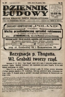 Dziennik Ludowy : organ Polskiej Partji Socjalistycznej. 1923, nr 287