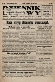 Dziennik Ludowy : organ Polskiej Partji Socjalistycznej. 1924, nr 8