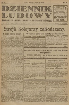 Dziennik Ludowy : organ Polskiej Partyi Socyalistycznej. 1920, nr 6