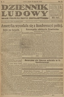 Dziennik Ludowy : organ Polskiej Partyi Socyalistycznej. 1920, nr 8
