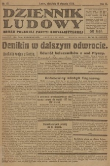 Dziennik Ludowy : organ Polskiej Partyi Socyalistycznej. 1920, nr 10