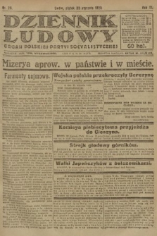 Dziennik Ludowy : organ Polskiej Partyi Socyalistycznej. 1920, nr 26