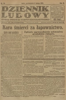 Dziennik Ludowy : organ Polskiej Partyi Socyalistycznej. 1920, nr 29