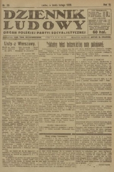 Dziennik Ludowy : organ Polskiej Partyi Socyalistycznej. 1920, nr 30