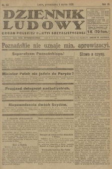 Dziennik Ludowy : organ Polskiej Partyi Socyalistycznej. 1920, nr 53