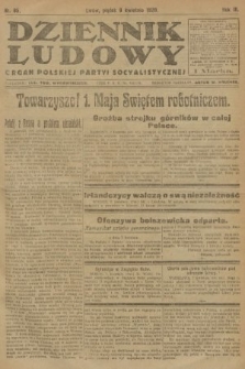 Dziennik Ludowy : organ Polskiej Partyi Socyalistycznej. 1920, nr 85