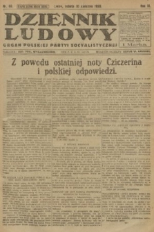 Dziennik Ludowy : organ Polskiej Partyi Socyalistycznej. 1920, nr 86