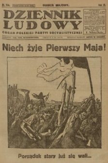 Dziennik Ludowy : organ Polskiej Partyi Socyalistycznej. 1920, nr 104