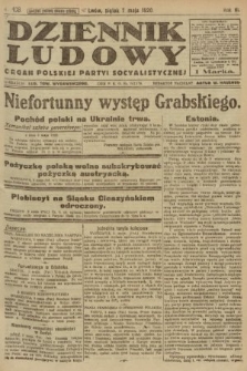 Dziennik Ludowy : organ Polskiej Partyi Socyalistycznej. 1920, nr 108
