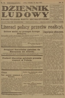 Dziennik Ludowy : organ Polskiej Partyi Socyalistycznej. 1920, nr 116