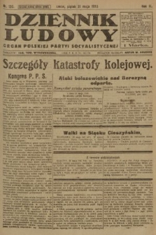 Dziennik Ludowy : organ Polskiej Partyi Socyalistycznej. 1920, nr 120