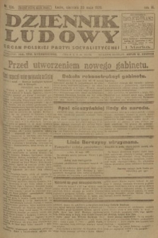 Dziennik Ludowy : organ Polskiej Partyi Socyalistycznej. 1920, nr 128