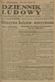 Dziennik Ludowy : organ Polskiej Partyi Socyalistycznej. 1920, nr 130