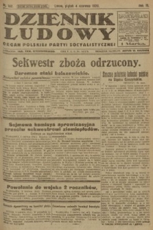 Dziennik Ludowy : organ Polskiej Partyi Socyalistycznej. 1920, nr 132
