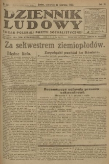 Dziennik Ludowy : organ Polskiej Partyi Socyalistycznej. 1920, nr 137