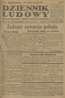 Dziennik Ludowy : organ Polskiej Partyi Socyalistycznej. 1920, nr 139