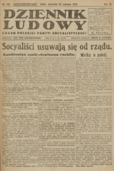 Dziennik Ludowy : organ Polskiej Partyi Socyalistycznej. 1920, nr 149