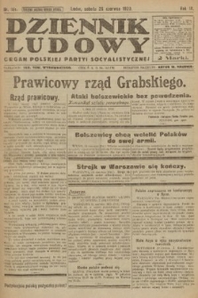 Dziennik Ludowy : organ Polskiej Partyi Socyalistycznej. 1920, nr 151