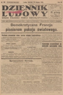 Dziennik Ludowy : organ Polskiej Partji Socjalistycznej. 1924, nr 193