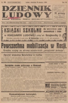 Dziennik Ludowy : organ Polskiej Partji Socjalistycznej. 1924, nr 199