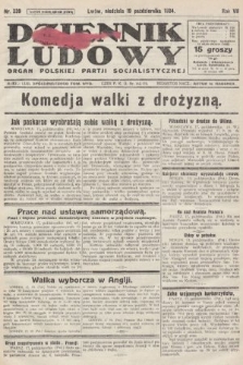 Dziennik Ludowy : organ Polskiej Partji Socjalistycznej. 1924, nr 239
