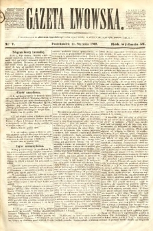 Gazeta Lwowska. 1869, nr 7
