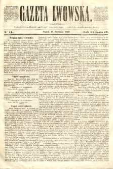 Gazeta Lwowska. 1869, nr 11