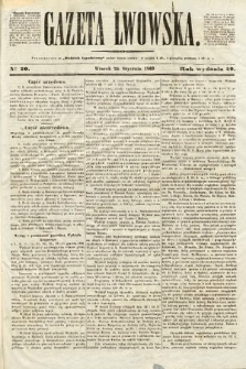 Gazeta Lwowska. 1869, nr 20