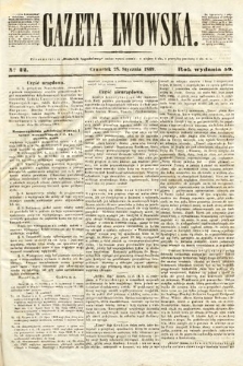 Gazeta Lwowska. 1869, nr 22
