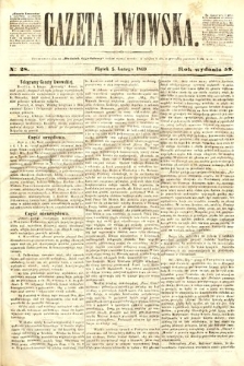Gazeta Lwowska. 1869, nr 28