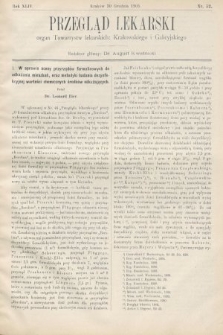 Przegląd Lekarski : organ Towarzystw lekarskich Krakowskiego i Galicyjskiego. 1905, nr 52