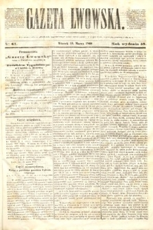 Gazeta Lwowska. 1869, nr 67