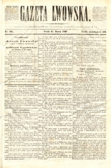 Gazeta Lwowska. 1869, nr 72
