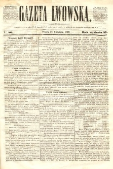 Gazeta Lwowska. 1869, nr 86