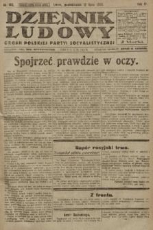Dziennik Ludowy : organ Polskiej Partyi Socyalistycznej. 1920, nr 165