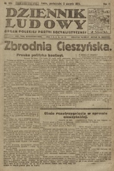 Dziennik Ludowy : organ Polskiej Partyi Socyalistycznej. 1920, nr 185
