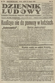 Dziennik Ludowy : organ Polskiej Partyi Socyalistycznej. 1920, nr 196