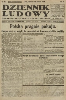 Dziennik Ludowy : organ Polskiej Partyi Socyalistycznej. 1920, nr 212