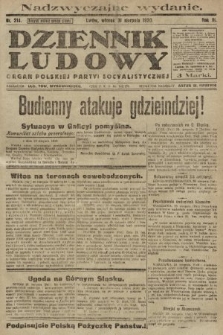 Dziennik Ludowy : organ Polskiej Partyi Socyalistycznej. 1920, nr 214