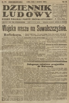 Dziennik Ludowy : organ Polskiej Partyi Socyalistycznej. 1920, nr 215