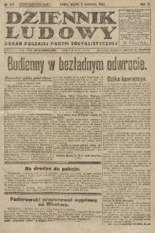 Dziennik Ludowy : organ Polskiej Partyi Socyalistycznej. 1920, nr 216