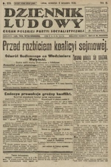 Dziennik Ludowy : organ Polskiej Partyi Socyalistycznej. 1920, nr 223