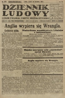 Dziennik Ludowy : organ Polskiej Partyi Socyalistycznej. 1920, nr 224