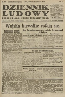 Dziennik Ludowy : organ Polskiej Partyi Socyalistycznej. 1920, nr 226