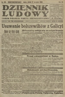Dziennik Ludowy : organ Polskiej Partyi Socyalistycznej. 1920, nr 231