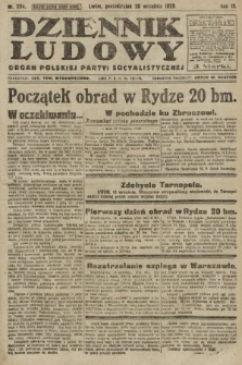 Dziennik Ludowy : organ Polskiej Partyi Socyalistycznej. 1920, nr 234