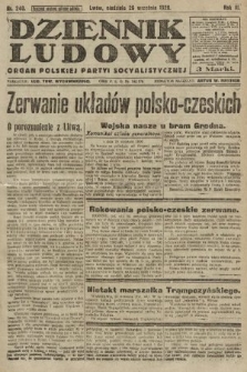 Dziennik Ludowy : organ Polskiej Partyi Socyalistycznej. 1920, nr 240