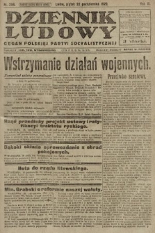 Dziennik Ludowy : organ Polskiej Partyi Socyalistycznej. 1920, nr 266