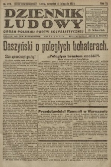 Dziennik Ludowy : organ Polskiej Partyi Socyalistycznej. 1920, nr 278