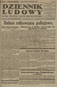 Dziennik Ludowy : organ Polskiej Partyi Socyalistycznej. 1920, nr 289